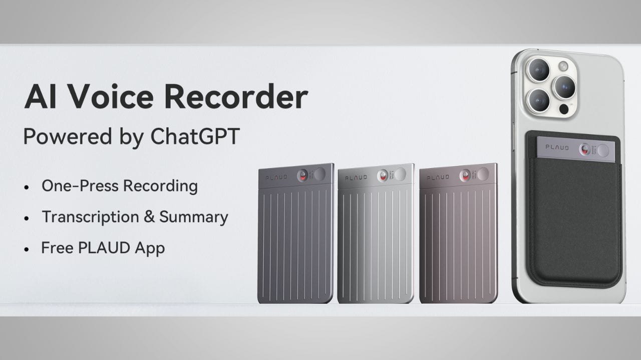 Ai Voice Recorder: This Plaud Note Voice Recorder Can Change Your Productivity