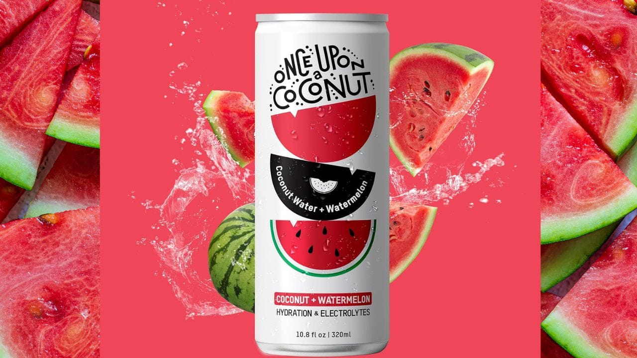 Once Upon a Coconut: 100% Pure Watermelon Coconut Water Review