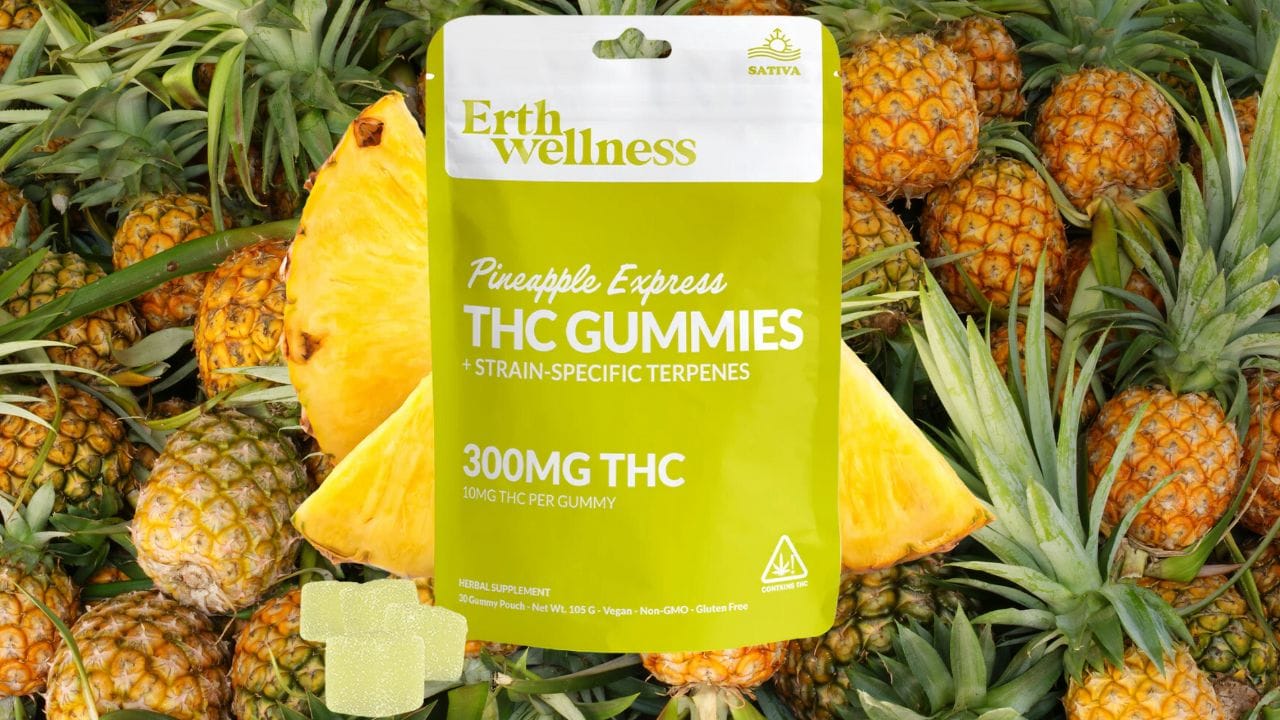 Erth Wellness: Why Everyone's Talking About Their Pineapple Express THC Gummies Right Now!