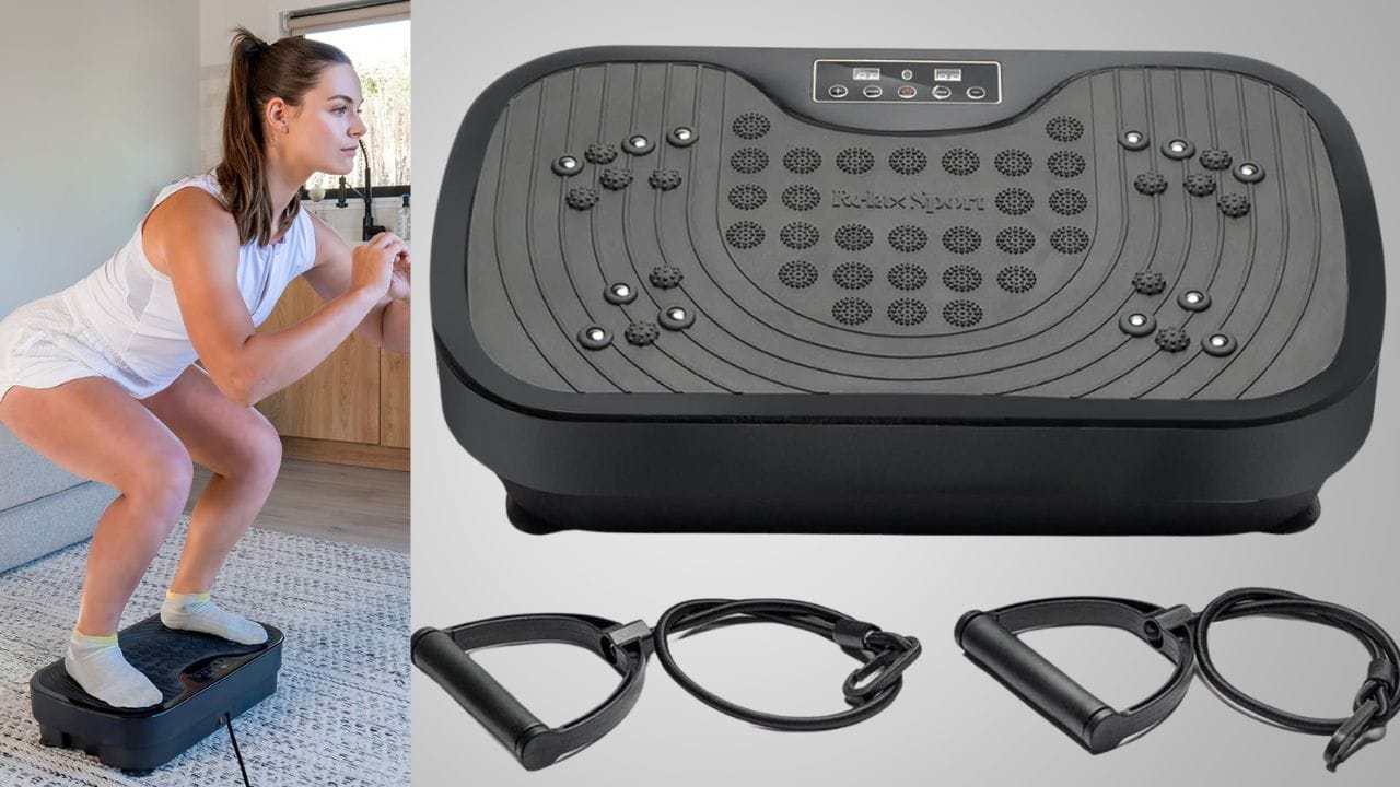 RelaxSport Vibration Plate Exercise Machine: See Why Fitness Pros Can’t Stop Raving About It