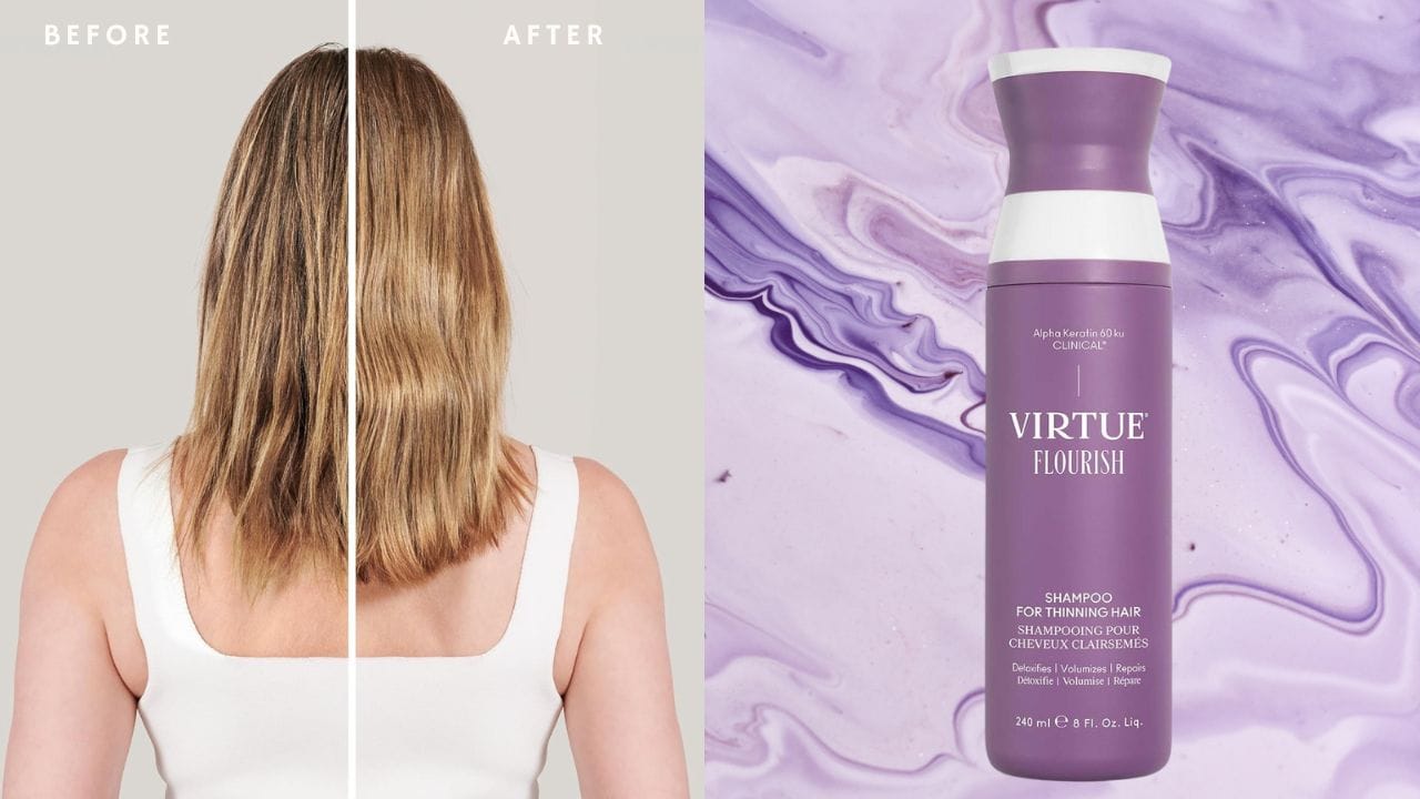 Virtue Shampoo: Revitalize Your Hair With Virtue Flourish Sulfate-Free Shampoo for Thinning Hair