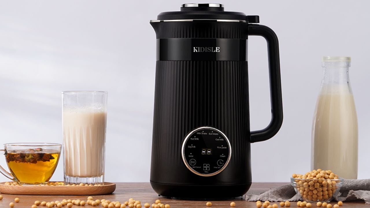 Nut Milk Maker: This Kidisle Automatic Machine Makes Creamy Plant-Based Milk in Minutes