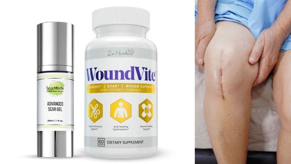 WoundVite® ScarMedx Combo - The Comprehensive Solution for Post-Op Wound Care and Scar Reduction