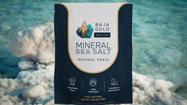 Baja Gold Mineral Sea Salt: A Treasure Trove of Health