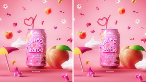 Olipop Barbie Peaches and Cream: This Soda is the Summer Drink You Need in Your Life
