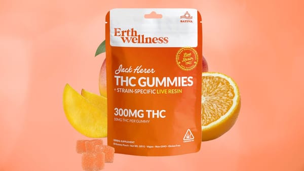 Erth Wellness: Why You'll Love These Δ9 THC- Jack Herer - Live Resin (Sativa) Gummies