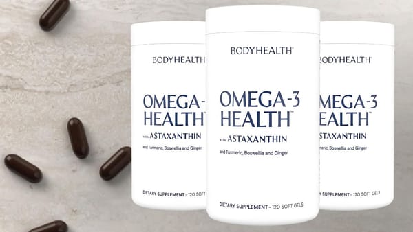 BodyHealth Omega 3 Health Supplement: Pure, Potent, and Sustainably Sourced