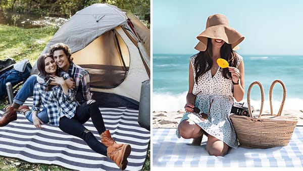 Sapsisel Picnic Blanket: Large, Soft, and Waterproof for Every Outing
