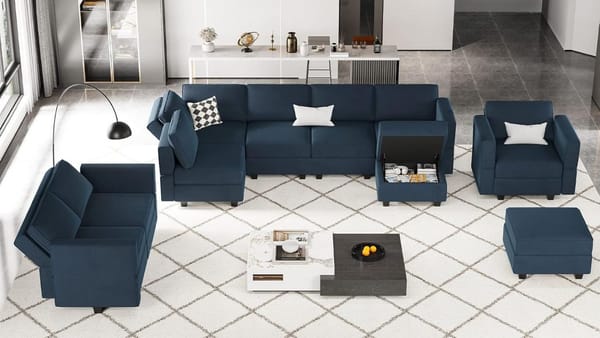 Belffin Modular Sectional Sofa: The Perfect Blend of Style and Versatility